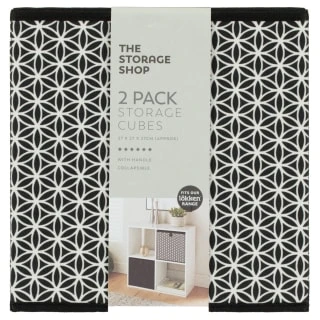 Lokken Mark Making Storage Cubes 2pk - Mono 3 Lokken Mark Making Storage Cubes 2pk - Mono - Image 3