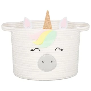 B&M Rope Basket - Unicorn 1 B&M Rope Basket - Unicorn