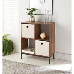 Lokken Teddy Storage Cubes 2pk - Cream -Cheap Home Style Store 395965 2pk teddy lokken storage cubes cream