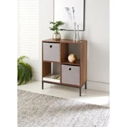 Lokken Teddy Storage Cubes 2pk - Grey -Cheap Home Style Store 395966 2pk teddy lokken grey