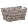 B&M Paper Rope Basket - Grey
