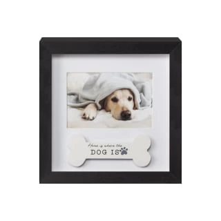 B&M Box Photo Frame - Home Is Where The Dog Is 2 B&M Box Photo Frame - Home Is Where The Dog Is - Image 2