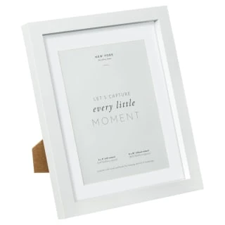 B&M New York Box Photo Frame - 6 X 8" - White 1 B&M New York Box Photo Frame - 6 X 8" - White
