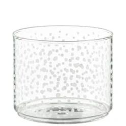 B&M Printed Glass Stackable Storage Jars 3pc - White 8 B&M Printed Glass Stackable Storage Jars 3pc - White -Cheap Home Style Store 396484 3pk printed glass stackable storage jars white 5