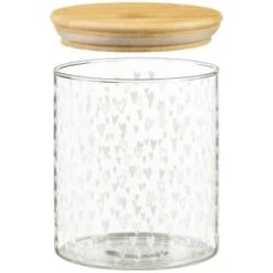 B&M Printed Glass Bamboo Storage Jars 3pc 6 B&M Printed Glass Bamboo Storage Jars 3pc -Cheap Home Style Store 396485 3pk printed glass bamboo storage jars 4