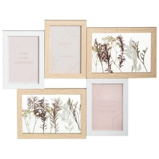 B&M Boho Soul Foliage Multi Aperture Photo Frame 1 B&M Boho Soul Foliage Multi Aperture Photo Frame