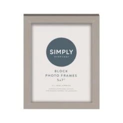 Simply Everyday 5 X 7" Block Frames 3pk - Grey -Cheap Home Style Store 396674 3pk simply everyday block frames 5x7 grey 3
