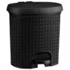 B&M Knit Peddle Bin - Black