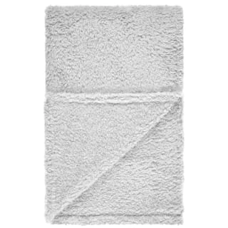 Simply Kids Teddy Throw - Light Grey 3 Simply Kids Teddy Throw - Light Grey - Image 3