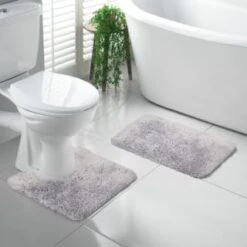 Grey- Tufted Bath Mat 5 Grey- Tufted Bath Mat -Cheap Home Style Store 400281 400286 tufted bath and ped mat grey 2 1