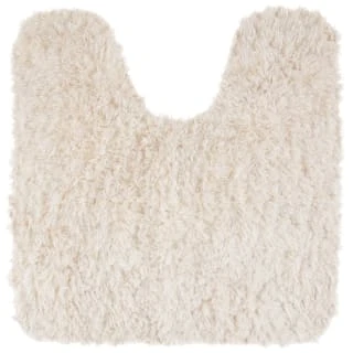 Cream - Tufted Pedestal Mat 1 Cream - Tufted Pedestal Mat